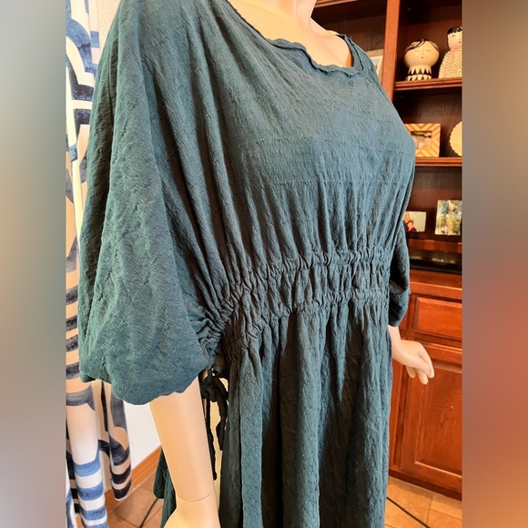 Free People Beach Swim Cover Up With Side Ties Size Medium/Large - Picture 2 of 7